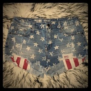 Mossimo American Flag Shorts